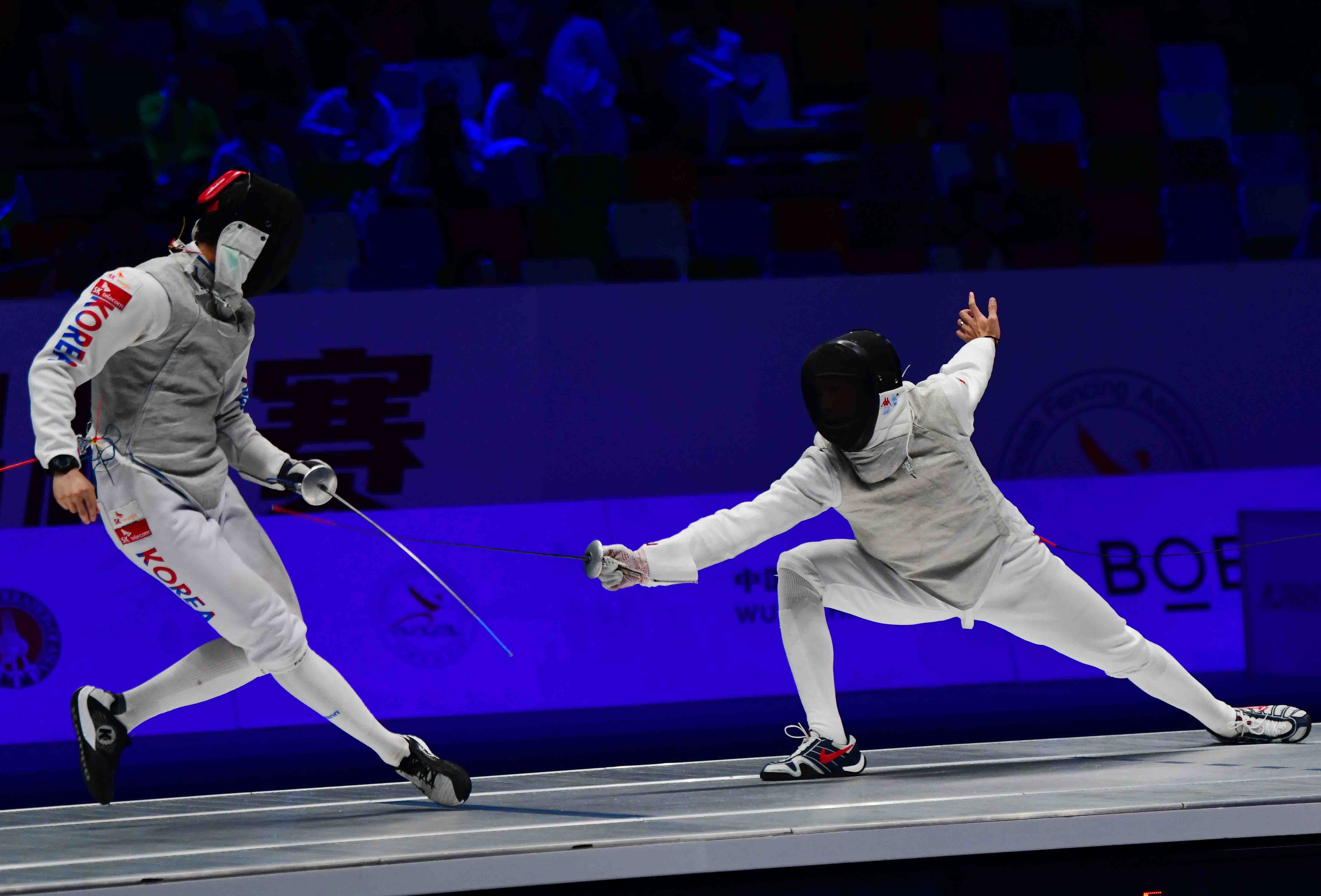 湖北击剑选手飒爽英姿,实现突破 湖北击剑选手飒爽英姿,实现突破